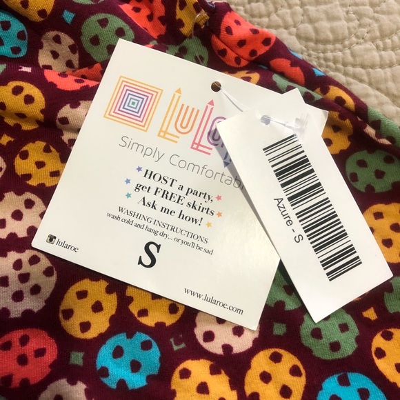 Lularoe S Azure skirt NWT - Picture 3 of 4